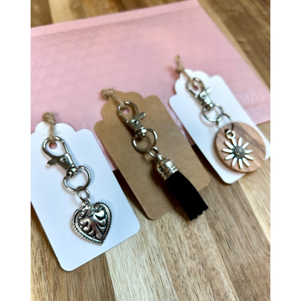 Set of 3 Charms for Valentine's Day gifts or Galentine's gift ideas!